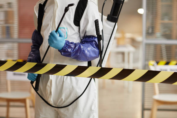 Professional Biohazard technician working in Wentworth, NC